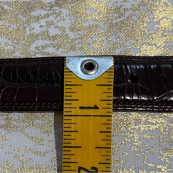 LAUREN RALPH LAUREN WOMENS GENUINE ITALIAN LEATHER BELT SIZE SMALL BROWN - Picture 13 of 13